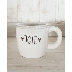 Mug 360 Cc Dolce Casa Amour Tognana in Stoneware Bianco