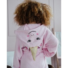 Accappatoio da Bambino Con Cappuccio con Animali